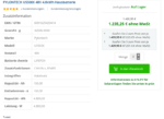 Screenshot: »PYLONTECH US5000 48V 4.8kWh Hausbatterie 1235,25 EUR«